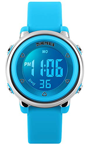 Book Cover Kids Watch Multi Function LED Sport Waterproof Digital Alarm Stopwatch for boy Girl Child Watch Gift