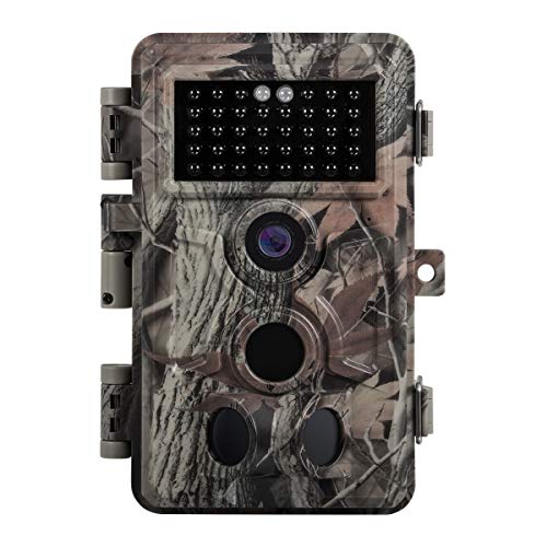 Book Cover Zopu Trail Game Camera 20MP 1080P, No Glow Night Vision 65ft, 0.2s Motion Activated, Waterproof Wildlife Cam for Nature Field Deer Scouting & Hunting, Indoor & Outdoor Security