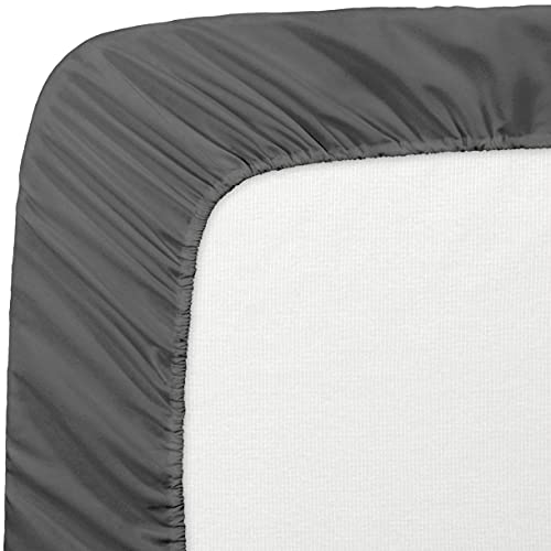 Book Cover Bare Home Queen Fitted Sheet - Extra Deep Pocket Fitted Sheet - Premium 1800 Microfiber - Ultra-Soft Wrinkle Free - Queen Deep Pocket Fitted Bottom Sheets (Queen - 21