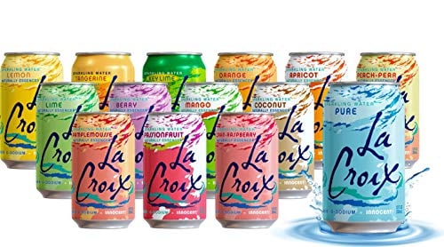 Book Cover La Croix Sparkling Water - All Flavor Variety Pack, 14 Flavors (Sampler), 12 Oz Cans, Flavored Seltzer Drinking Water Beverage Naturally Essenced | Pack of 14