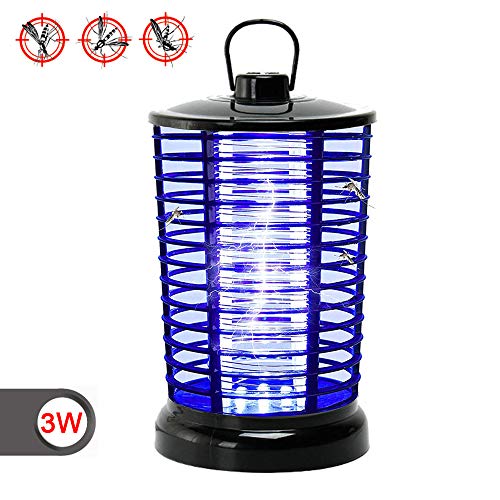 Book Cover LixadaA Camping Lantern,Electric Mosquito Lamp with UV Light,USB Powered LED Night Light,Portable Standing or Hanging Light Fit for Home Office Indoor and Outdoor Use (Optional)