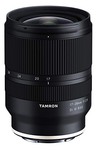 Book Cover Tamron 17-28mm f/2.8 Di III RXD for Sony Mirrorless Full Frame/APS-C E Mount, Black (AFA046S700)