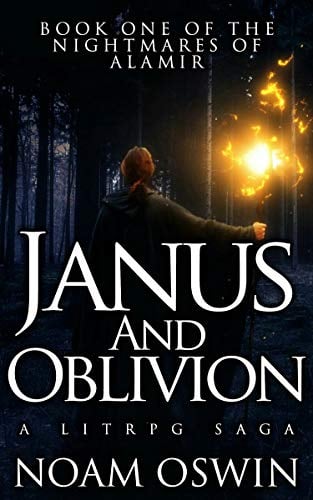 Book Cover Janus and Oblivion: A LitRPG Saga (The Nightmares of Alamir Book 1)