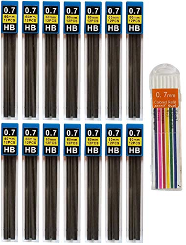 Book Cover Mechanical Pencil Lead Refills (0.7, Big Pack)