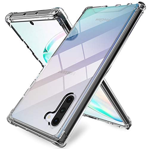 Book Cover ProCase Galaxy Note 10 Case Clear, Slim Crystal Clear Cover Protective Case for Galaxy Note 10 2019 –Clear