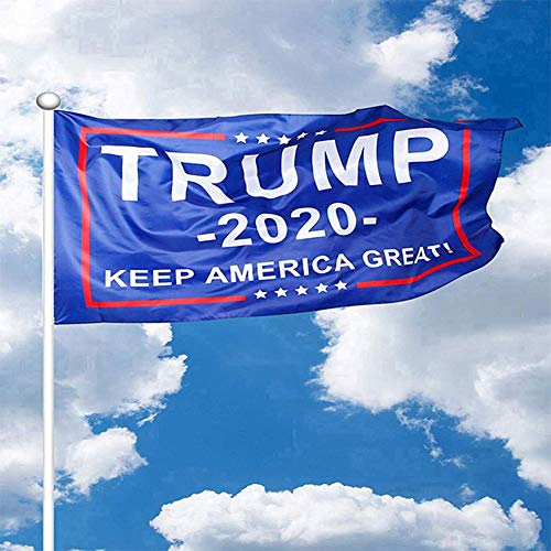 Book Cover Trump Flag, 2020 Donald Trump Keep America Great AgainÂ 3x5 Feet with Grommets for President Election