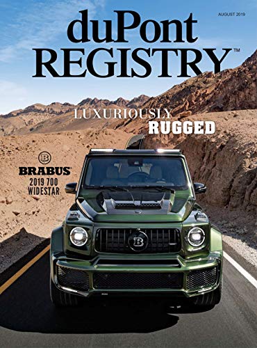Book Cover duPont REGISTRY Autos August 2019