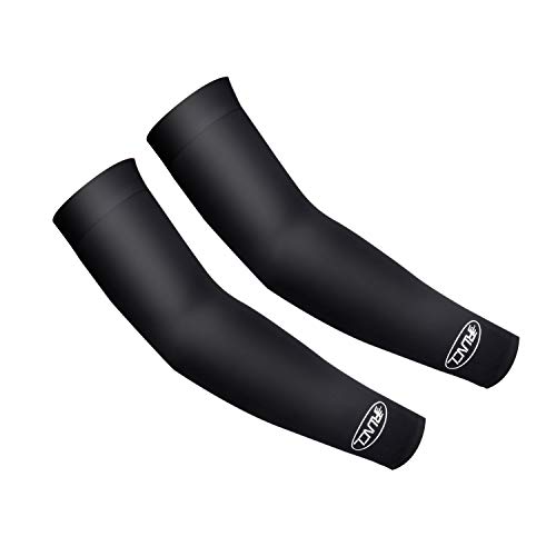 Book Cover RUNCL Arm Sleeves, Sun Sleeves, Arm Covers (Black)