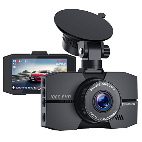 Book Cover Campark Dash Cam 1080P Full HD Dash Camera for Cars 3â€ IPS Screen DVR Dashboard Driving Recorder with 170Â° Wide Angle Night Vision Loop Recording G-Sensor and Parking Monitor