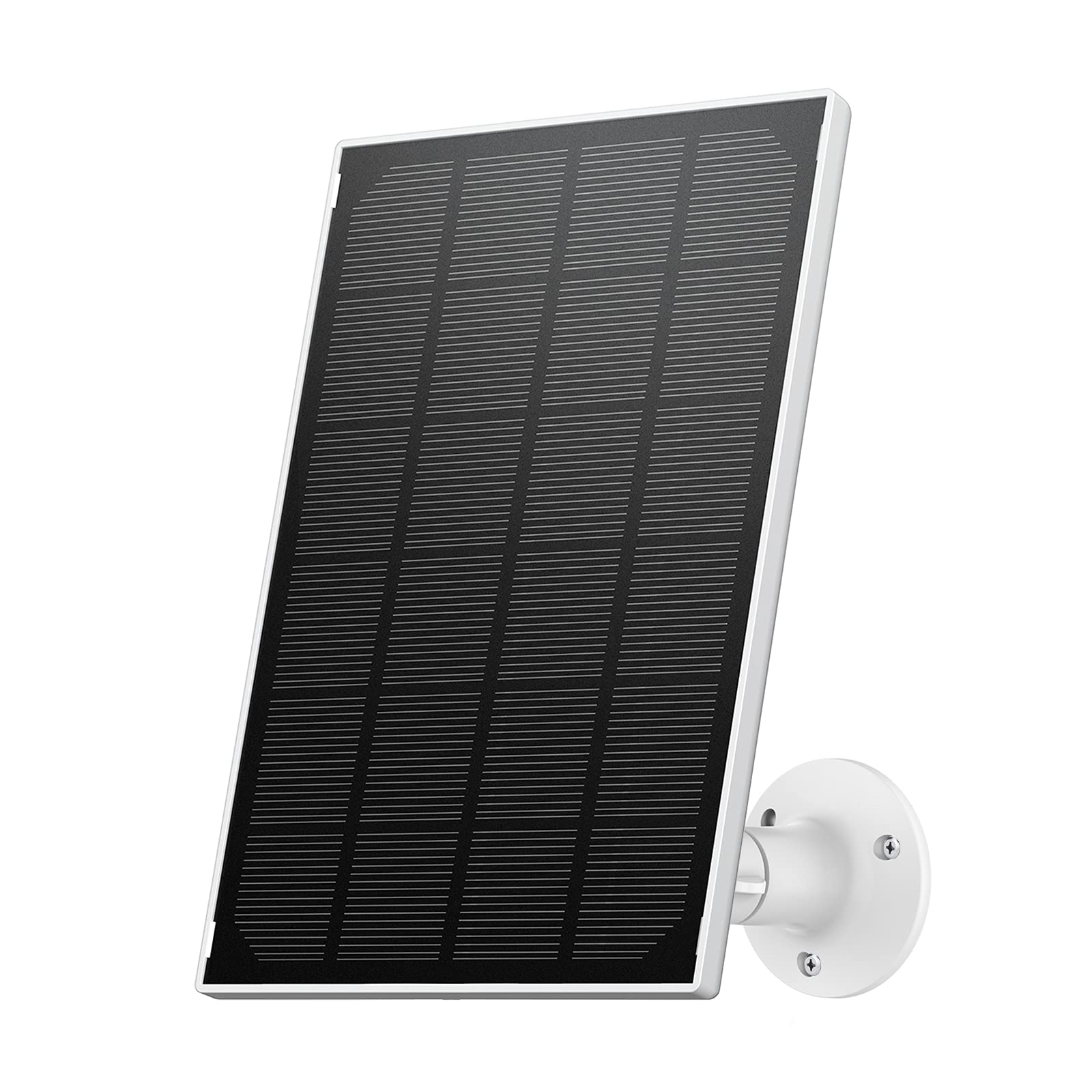 Book Cover Solar Panel for Wireless Camera ZUMIMALL F5/X1, IP66 Waterproof Solar Panel with 10ft Charge Cable, Suitable for All Security Camera with Micro USB Port