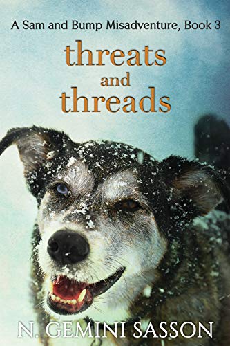 Book Cover Threats and Threads (The Sam and Bump Misadventures Book 3)