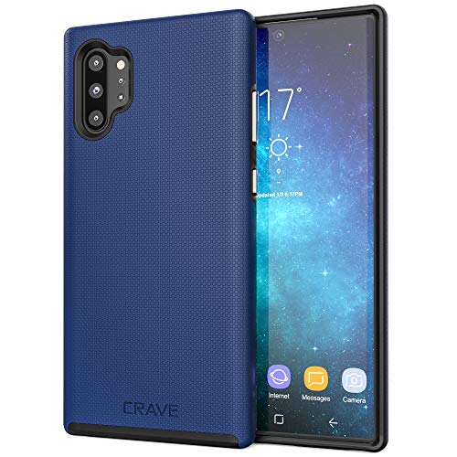 Book Cover Crave Note 10+ Case, Crave Dual Guard Protection Series Case for Samsung Galaxy Note 10 Plus - Navy