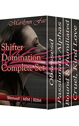 Book Cover Shifter Domination Complete Set: Werewolf | MFM | BDSM