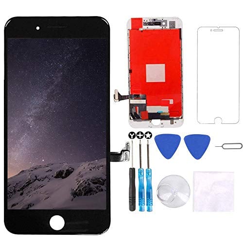 Book Cover Screen Replacement for iPhone 8 Plus Black 5.5