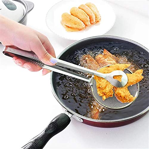 Book Cover Asatr Kitchen Multi-functional Filter Spoon with Clip Food Outdoor Cooking Tools & Accessories