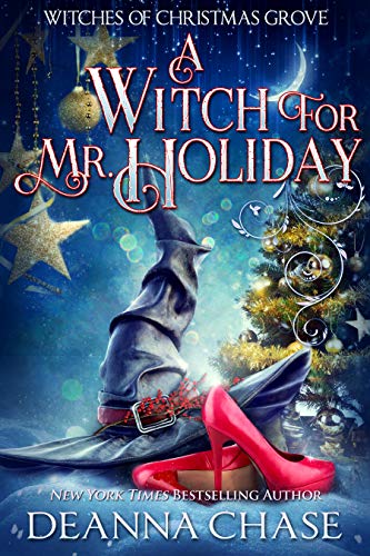 Book Cover A Witch For Mr. Holiday (Witches of Christmas Grove Book 1)