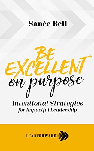 Book Cover Be Excellent on Purpose: Intentional Strategies for Impactful Leadership (Lead Forward Book 1)