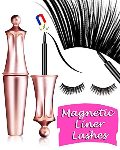 Book Cover BONTIME Magnetic Eyeliner and Lashes - Natural Volume & Reusable, Light Weight & Long Lasting, Super Easy to Apply, No Glue Needed