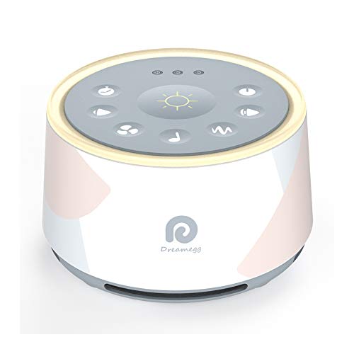 Book Cover Dreamegg D1 Pro White Noise Sound Machine, 3-in-1 Baby Soother Sound Machine Separate Night Light, 29 HiFi Sounds, Noise Machine for Sleeping & Relaxation for Adults Baby Registry Gift (D1 Upgraded)