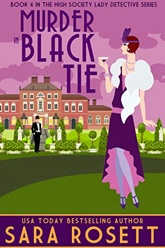 Book Cover Murder in Black Tie (High Society Lady Detective Book 4)
