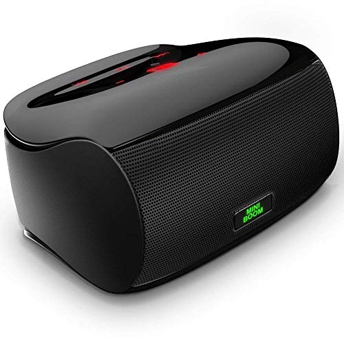 Book Cover Touch Bluetooth Speakers Portable Wireless Outdoor Speaker with Superior Sound and Dual Powerful Subwoofer Enhanced Rich Bass/Built in Microphone/Bluetooth 4.1 for iPhone/ipad/Tablet/Laptop/Echo dot