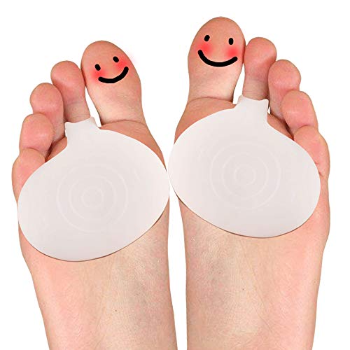 Book Cover Gel Foot Pads 6 PC Metatarsal Pads Ball of Foot Cushions Soft Gel Ball of Foot Pads Mortons Neuroma Callus Metatarsal Foot Pain Relief Bunion Forefoot