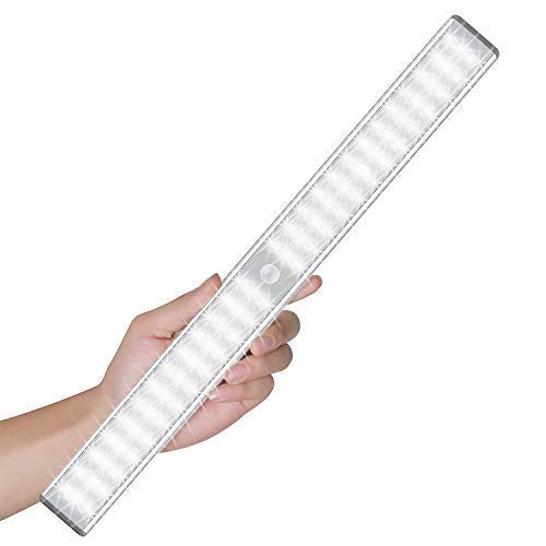 Book Cover 78 LEDs Closet Light, Under-Cabinet Lighting with Motion Sensor, Ultra-Slim-Closet-Light with 78 LEDs. Fits Well in Cabinet, Wardrobe, Cupboard, Kitchen, or Anywhere Dark…