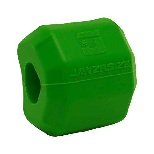 Book Cover Jawzrsize Pop N Go (40lb. Resistance) - Slim, Define and Tone Your Face, Neck and Jaw (Green)