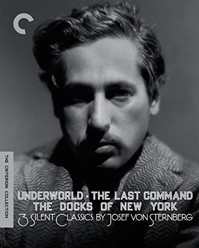 Book Cover Three Silent Classics by Josef von Sternberg (Underworld / The Last Command / The Docks of New York)(The Criterion Collection) [Blu-ray]