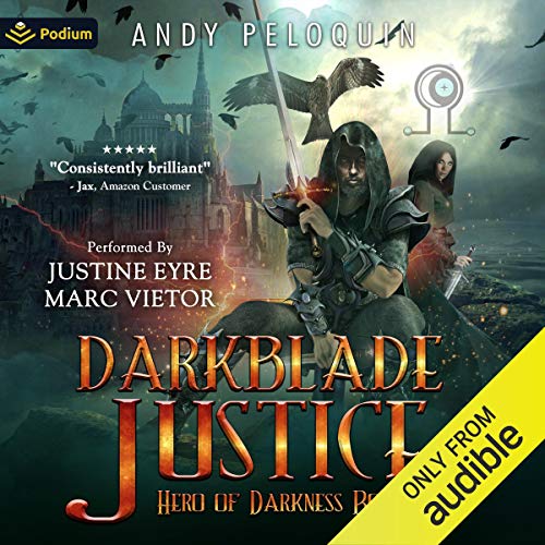 Book Cover Darkblade Justice: Hero of Darkness, Book 7