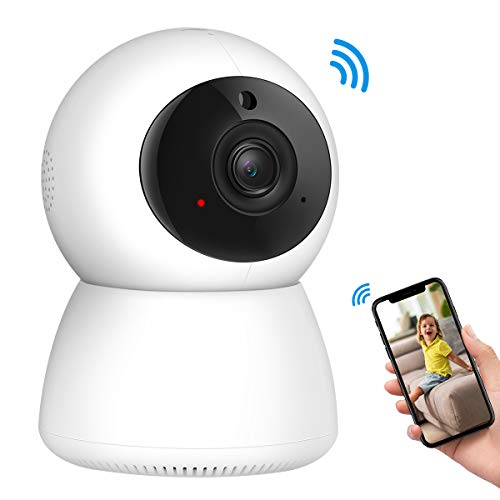 Book Cover (Upgraded) Criacr 1080p WiFi Home Security Camera, Indoor Smart Surveillance Pet Baby Monitor, Zoom IP Camera, Night Vision, Ptz, Two-Way Audio, Pan, Tilt, Remote Viewing for Elder, Home, Shop, Office