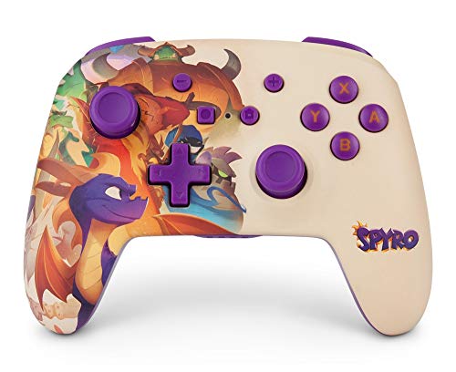 Book Cover Enhanced Wireless Controller for Nintendo Switch and Nintendo Switch Lite - Spyro