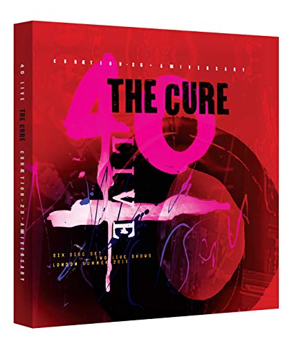 Book Cover 40 Live Curaetion 25 + Anniversary Deluxe 4CD/2Blu-ray