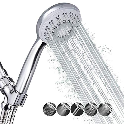 Book Cover High-Pressure Handheld Shower Heads 5 Settings - CFMOUR 4