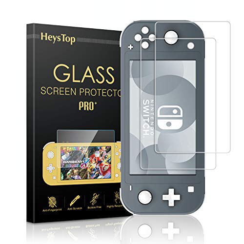 Book Cover HEYSTOP [2 Pack Screen Protector for Nintendo Switch Lite, Tempered Glass Film with Anti-Scratch for Nintendo Switch Lite