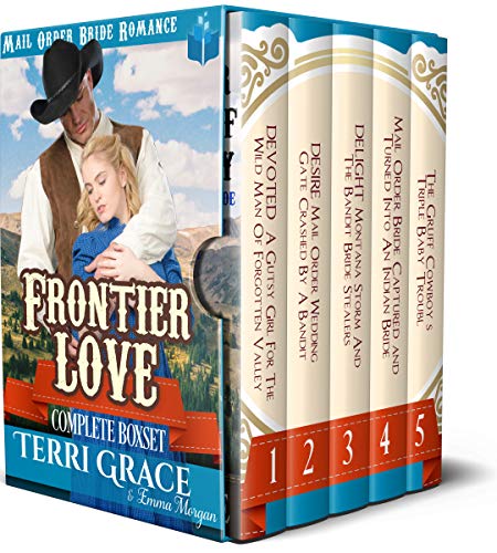 Book Cover Frontier Love Complete Boxset: Mail Order Bride Romance