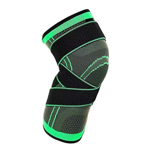 Book Cover Compression Knee Sleeve Relief Arthritis Pain Knee Brace Support Sports Knee Pads with Men Women for Gym Tennis Cycling Basketball Running (X-Large)
