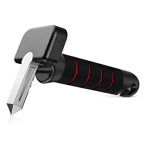 Book Cover Car Assist Handle, Car Assisted Portable Door Handle with Broken Window Mobile Auxiliary Seat Belt Cutting