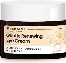 Book Cover Simplified Skin Anti-Aging Eye Cream for Dark Circles,Wrinkles,Bags & Puffiness. Under & Around Eyes Anti-Aging Treatment with Vitamin C, Hyaluronic Acid, Green Tea & Organic Rosehip oil 1.7oz