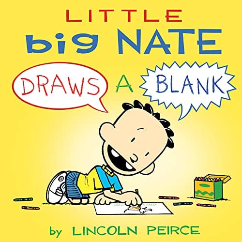 Book Cover Little Big Nate: Draws A Blank
