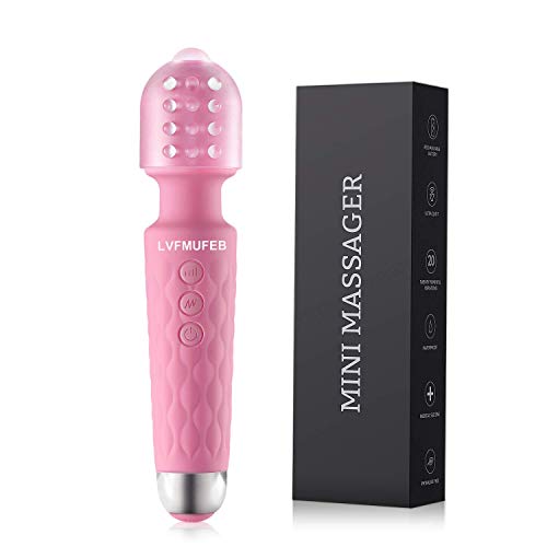 Book Cover Cordless Massager Strong Back Neck Massage Stress Relief Powerful Vibrating Mode Best Rated for Travel Gift Perfect Muscle Aches Personal Recovery