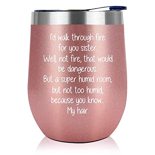 Book Cover NewEleven Sister Gifts from Sister, Brother - Birthday Gifts For Sister - Gifts For Sister, Soul Sister, Big Sister, Little Sister, Sister In Law, Bestie, BFF, Women - 12 Oz Tumbler