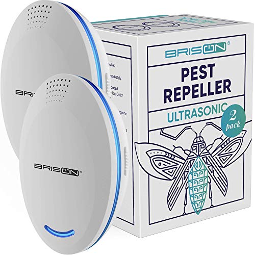 Book Cover Ultrasonic Pest Repeller - Eco-Friendly Electronic Waves Pest Control Portable Indoor/Outdoor Plug In Repellent For Mosquitoes Mice Rats Cockroaches Spiders Ants Rodents 1 PACK