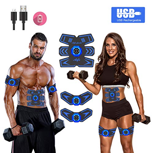 Book Cover SPORTCDIA Abs StimulatorÂ Ab StimulatorÂ Rechargeable Ultimate Abs Stimulator for Men Women Abdominal Work Out Ads Power Fitness Abs Muscle Training Workout Equipment Portable