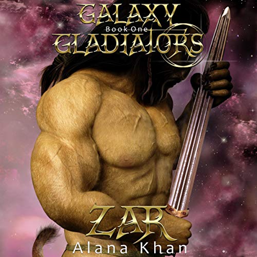 Book Cover Zar: Book One in the Galaxy Gladiators Alien Abduction Romance Series