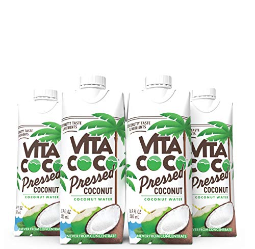 Book Cover Pressed Coconut Trial Pack, 16.9 Fl Oz (Pack of 4)