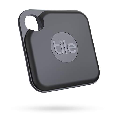 Book Cover Tile Pro (2020) 1-pack - High Performance Bluetooth Tracker, Keys Finder and Item Locator for Keys, Bags, and More; 400 ft Range, Water Resistance and 1 Year Replaceable Battery