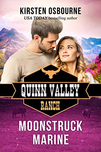Book Cover Moonstruck Marine (Quinn Valley Ranch Book 23)