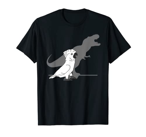 Book Cover Cute Screaming Parrot Bird Birb Memes Funny T-Rex Cockatoo T-Shirt