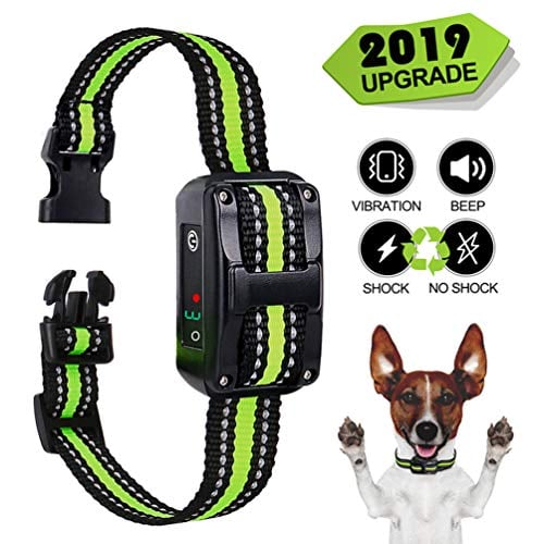 Book Cover Small Bark Collar Rechargeable for Dogs,Anti Barking Collar For Small Dogs -Waterproof Smallest Humane Stop Barking Collar - No Shock Bark Collar - Safe Pet Bark Control Collar